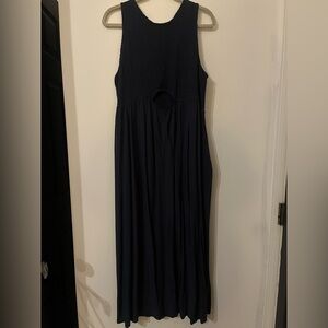 Isabel Maternity by Ingrid & Isabel Navy Blue Maxi Sundress